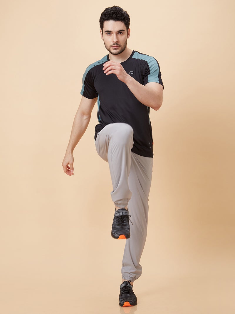 ROAR FOR GOOD Men's Quick Dry Sports T-Shirt | Breathable Lightweight Round Neck Activewear Tee for Gym, Running & Workout | Moisture Wicking Half Sleeve Athletic Shirt - Image 1