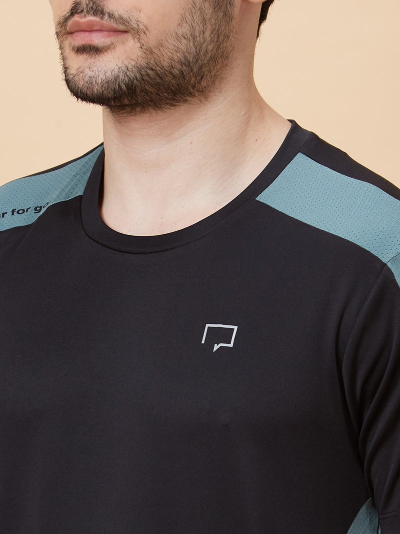 ROAR FOR GOOD Men's Quick Dry Sports T-Shirt | Breathable Lightweight Round Neck Activewear Tee for Gym, Running & Workout | Moisture Wicking Half Sleeve Athletic Shirt - Image 5