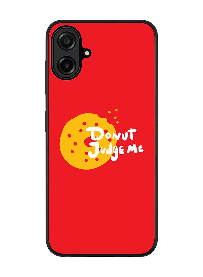 Stylizedd For Samsung Galaxy A07 4G Case,Slim fit Camera Protection, Shockproof Thin Phone cover  - Donut judge me