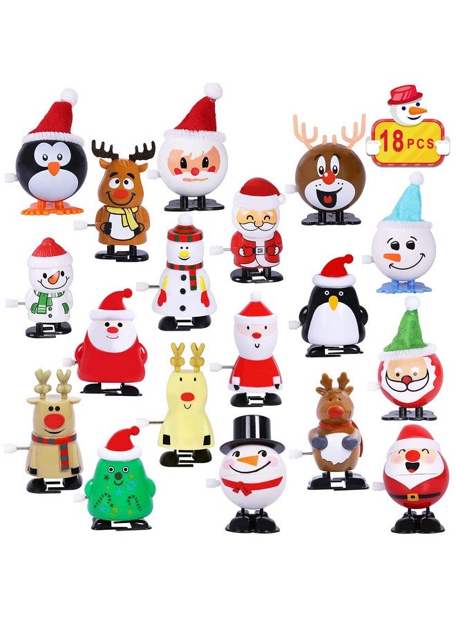 ماكس فن مجموعة من 18 قطعة من ألعاب حشو الجوارب المصنوعة يدويًا لحفلات الكريسماس وحشو أكياس الهدايا (الكريسماس) - Image 2