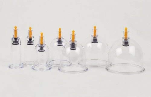 Hijama Plastic 24 Cups Set, Pack of 24 (Transparent) - Image 4