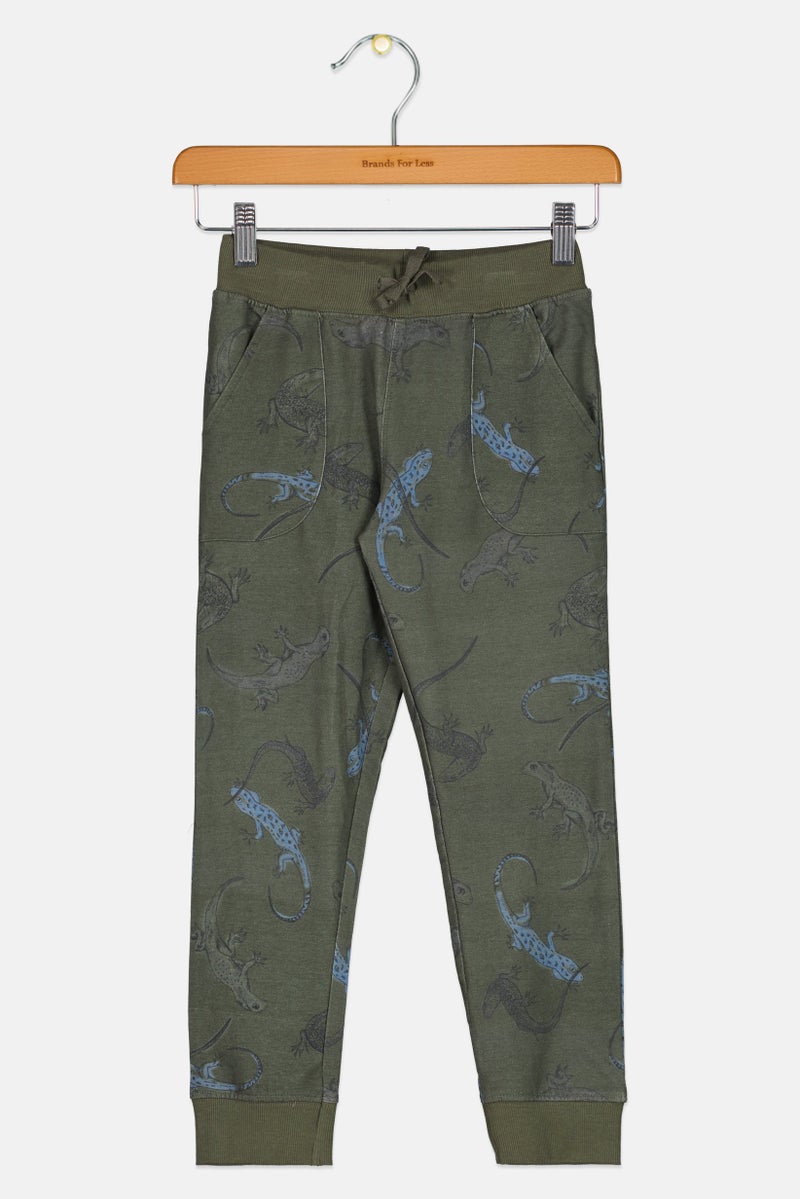 NAME IT سروال رياضي للأطفال الأولاد بطبعة شاملة، متعدد الألوان - Image 1