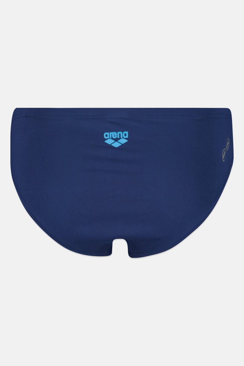 arena Women Brand Logo Bikini Bottom, Navy - Image 2