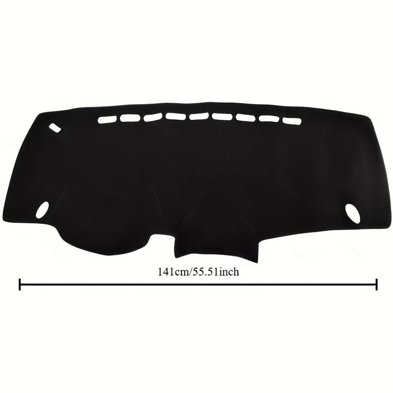 Car Dashboard Cover Fit For Jazz 2010 2011 2012 2013 Left Hand Drive Automobile Dash Mat Dash Pad Anti UV Non Slip Black - Image 2