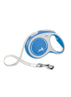 Flexi Retractable dog leash NewComfort tape blue color 