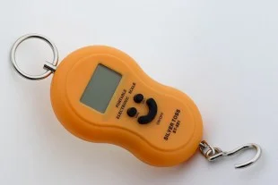 سيلفر توس St Digital Hooked Smiley Face Weighing Portable Hand Weigher