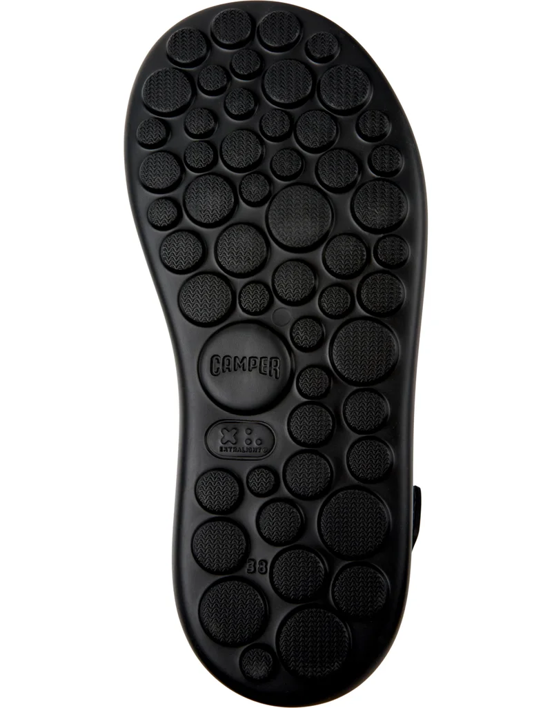 Camper Pelotas Flota, Women's Sandal, Black