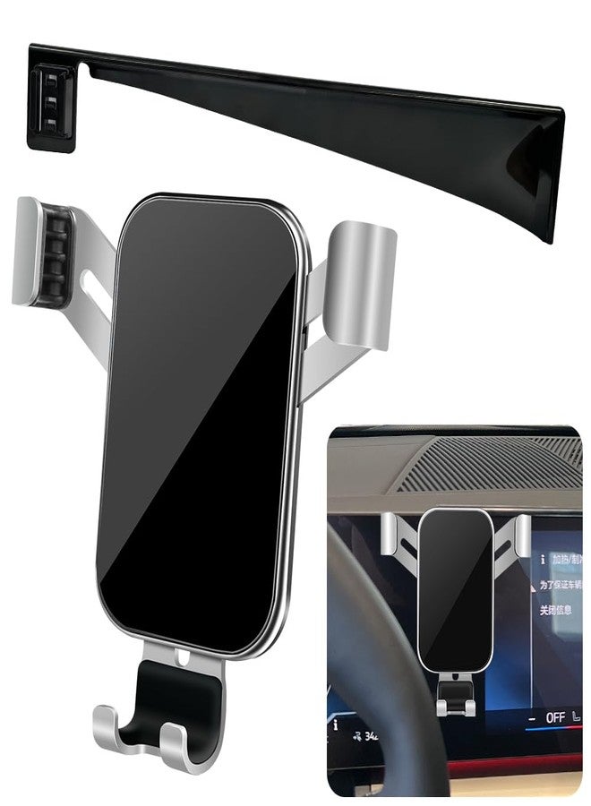 musttrue LUNQIN Car Phone Holder for BMW 5 Series 2024 2025 2026 530i 540i 550e and BMW i5 2024-2026 Auto Interior Accessories Best Cell Phones Mount Cellphone Mobile Cradle Navigation Charging Screen Stand - Image 1
