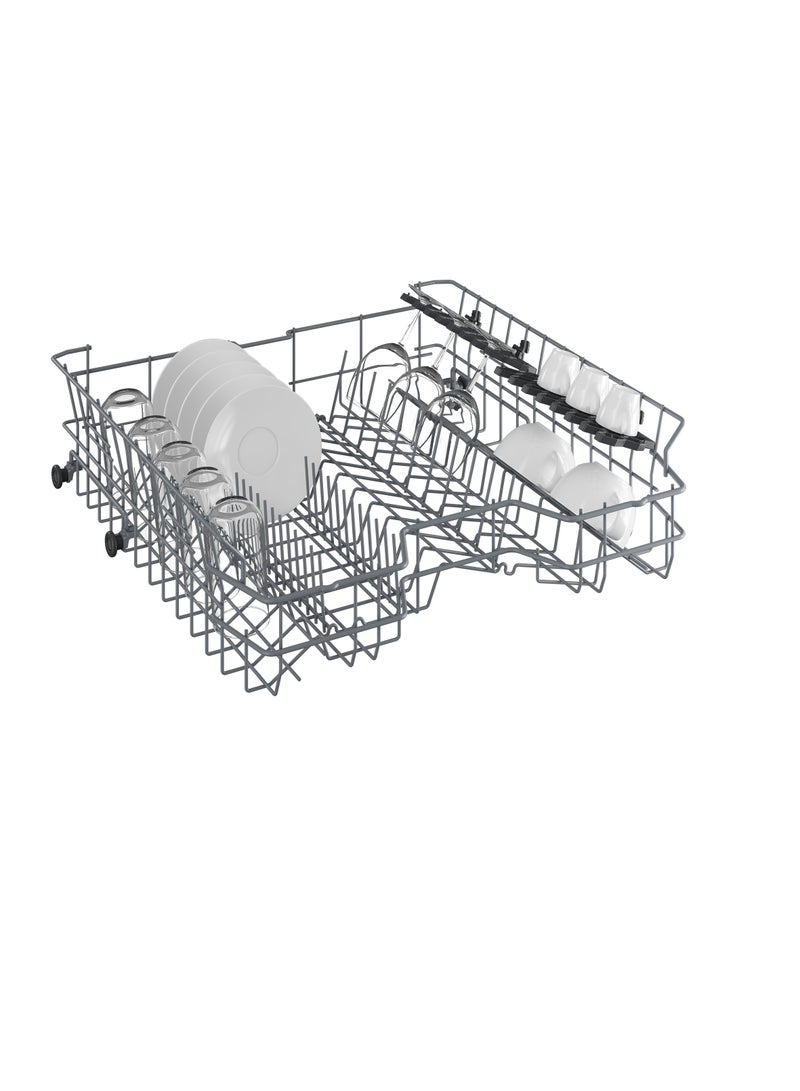 Beko Dishwasher (13 place settings, Freestanding, Full-size) DVN05325X Inox - Image 4