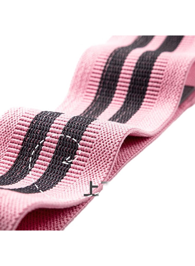 musIc Leixi Elastic Band Fitness For Women, Resistance Band For Strength Training, Glute Exercise Band, Dark Red, 120 Lbs, Advanced Level - Image 3