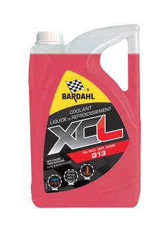 Coolant G13 RED Ready to use XCL 5L. +115C. Bardahl(Belgium)