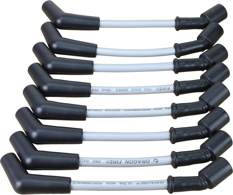 AIP Electronics DRAGON FIRE PERFORMANCE Pro Series ULTRA LOW 40 Ohm Spark Plug Wire Set for Chevrolet GM GMC LS Engines - Image 2