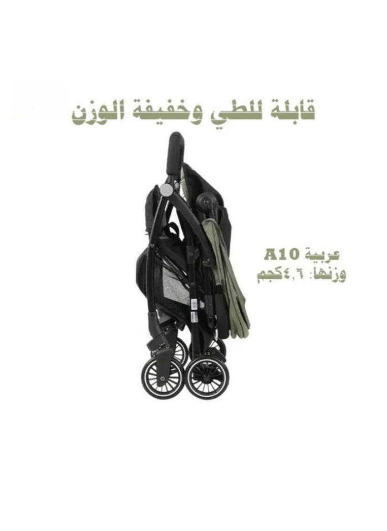 باوباوهاو - عربة الأطفال القابلة للطي A10 – خفيفة الوزن وعملية - Image 1