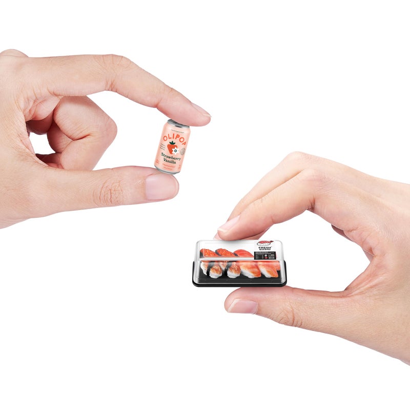 Mini Brands Fill The Fridge Mini Minis Series 1 by ZURU, Collectible Toy, Surprise Item Pack, Miniature Replica, Collectors Ages 8+ (2 Capsule), 77731-INT - Image 4