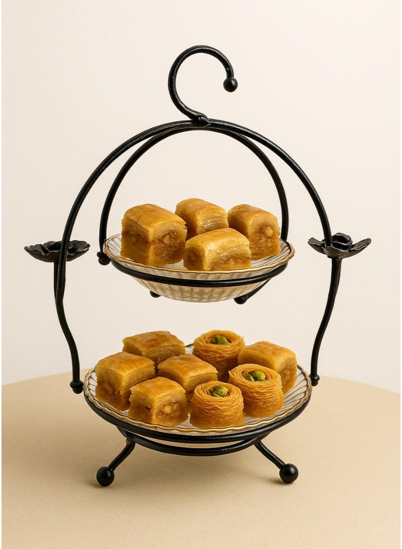 القناص شيالة حلاوة  قزاز  كرستال دورين | علي اطار ذهبي مقاسين وهيكل اسود لماع جودة عالية - Image 2