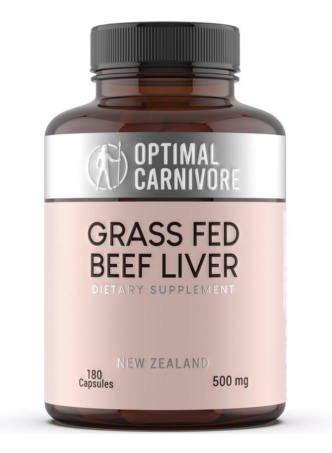 Optimal Carnivore Grass Fed Beef Liver Capsules, Grassfed Beef Liver Supplement, Desiccated Beef Liver Capsules, Beef Liver Supplement Grass Fed, Dessicated Liver Supplement, Freeze Dried Liver, Beef Liver Pills - Image 1
