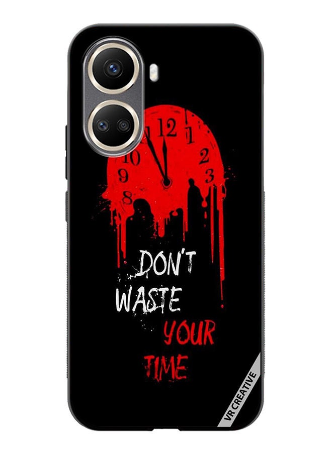 VR CREATIVE Protective Case Cover For Huawei Nova 10 SE Don't Waste Your Time Design Multicolour - Image 1