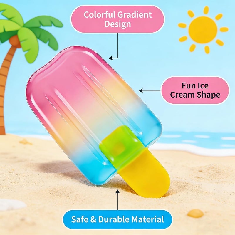 3 Pcs Fruit Ice Cream Squeeze Squishy Toy Set - Soft Sensory Fidget Toy for Kids and Adults - Image 5