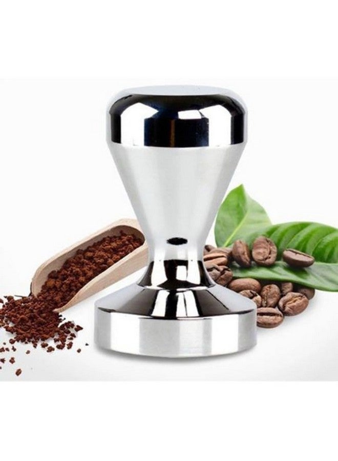 3D CREATIONS Stainless Steel Powder Pressing Coffee Tamper Coffee Bean Tool - 51 mm - Image 1