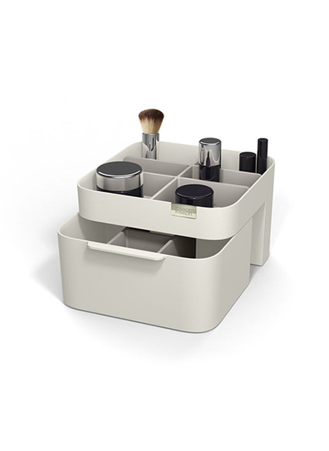 Joseph Joseph Viva Cosmetic Organiser With Drawer - Shell  - Image 3