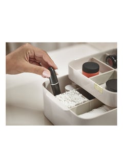 Joseph Joseph Viva Cosmetic Organiser With Drawer - Shell  - Image 2