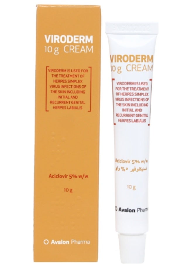 Viroderm Cream 10g – Antiviral Skin Protection and Treatment
