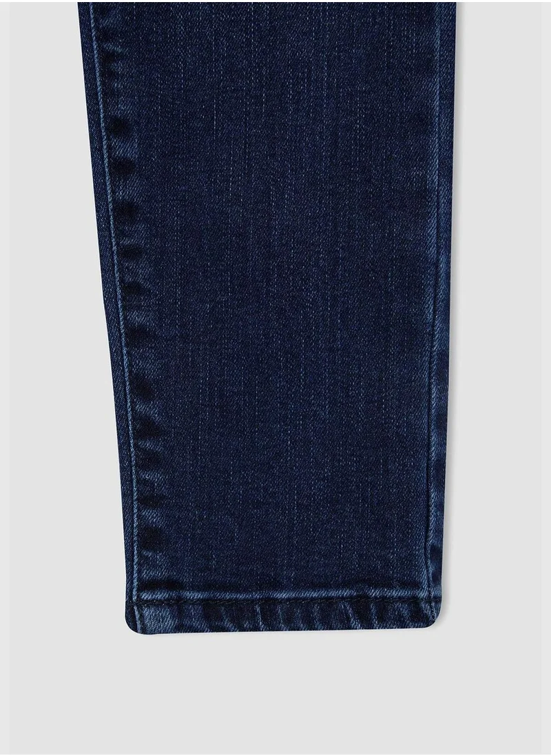 DeFacto Slim Fit Distressed Jean Trousers