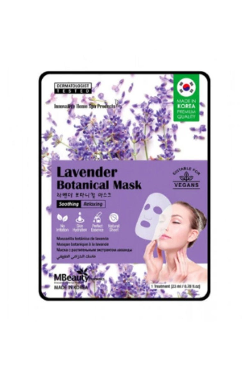 MBeauty Lavender Botanical Mask - Image 1