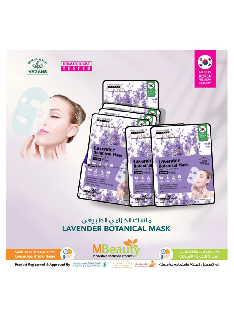 MBeauty Lavender Botanical Mask - Image 3