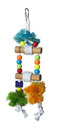 PH Prevue Hendryx Prevue Pet Products Tropical Teasers Blue Hawaii Bird Toy Multicolor - Image 1