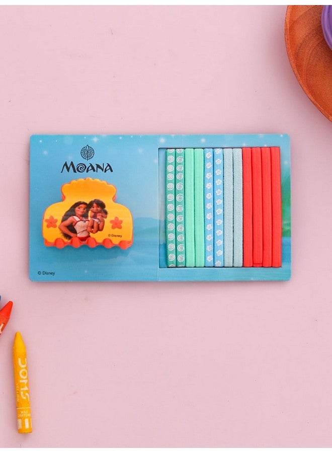 Yellow Bee Disney Hair Tie Set with Matching Clutcher - Red, Green & Blue, 13-Piece - Image 2