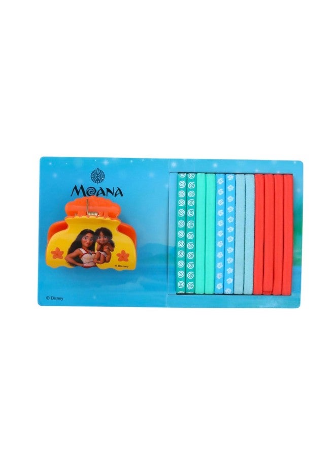 Yellow Bee Disney Hair Tie Set with Matching Clutcher - Red, Green & Blue, 13-Piece - Image 1