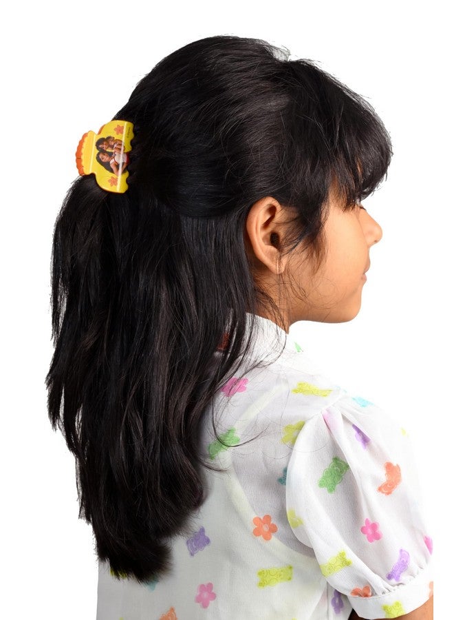 Yellow Bee Disney Hair Tie Set with Matching Clutcher - Red, Green & Blue, 13-Piece - Image 4