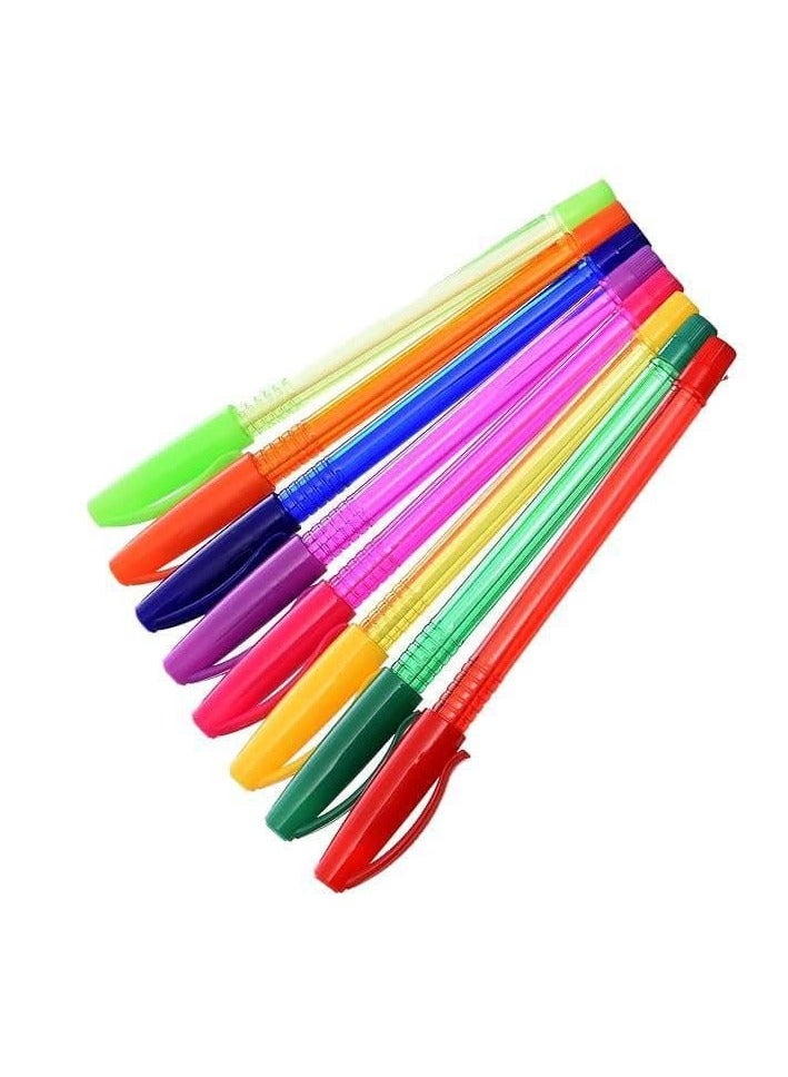 Generic Fluorescent pen set, pens in different colors, number of pens: 10 pens - Image 1