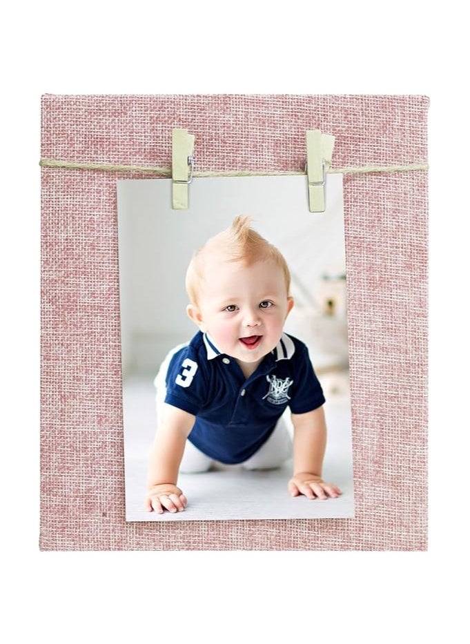 Story at Home Story at Home Wooden Photo Frame, Pink, 20 x 17 x 2 cm, PM1102  - Image 1