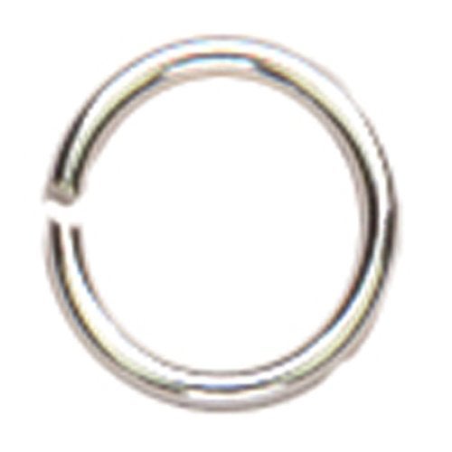 Cousin DIY 4mm Sterling Silver Open Jump Ring - 25pc - Image 2