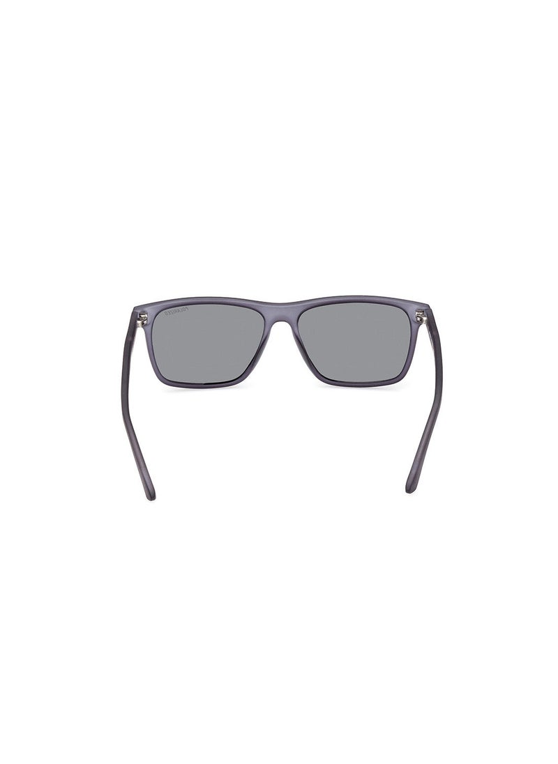 SKECHERS - Polarized Rectangular Sunglasses - Lens Size: 56 Mm - Image 1