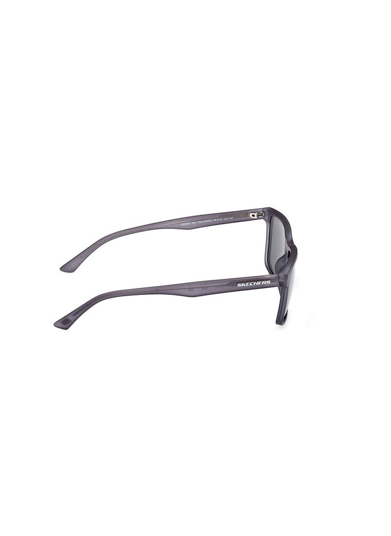 SKECHERS - Polarized Rectangular Sunglasses - Lens Size: 56 Mm - Image 1