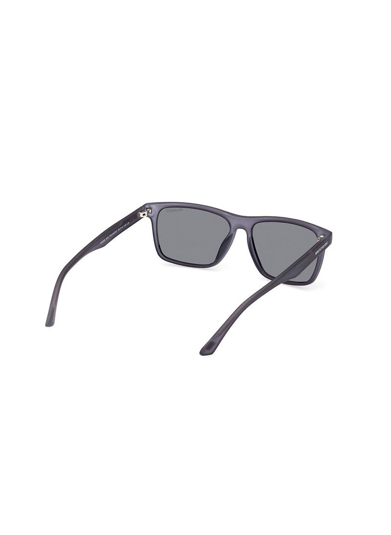 SKECHERS - Polarized Rectangular Sunglasses - Lens Size: 56 Mm - Image 1