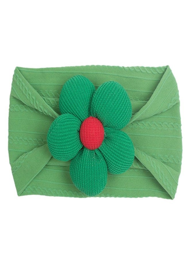 AUTOWRAP 6 Pcs Baby Flower Headbands Baby Girls Nylon Headbands Soft Hairbands Hair Accessories For Newborn Infant Toddler Kids, Multicolor - Image 4