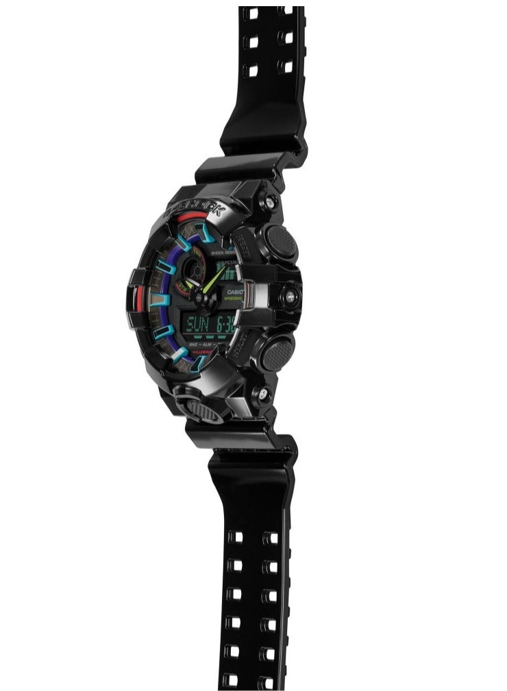 G-SHOCK men's watch Rainbow lineup GA-700RGB-1ADR - Image 2
