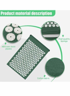 Back and Neck Pain Relief Acupressure Mat, Chronic Treatment - Relieves Your Stress of Lower Upper Sciatic Pain, (Green) - pzsku/Z8DC6382157C0B0F59CD0Z/45/_/1679823693/1438b68e-05a7-4e17-8567-7801ebe9c9c7