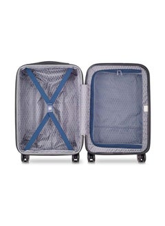 DELSEY Air Armour 4 Double Wheels Cabin Expadable Hard Trolley Case Size 55 CM / 22 Inch Blue  - Image 4