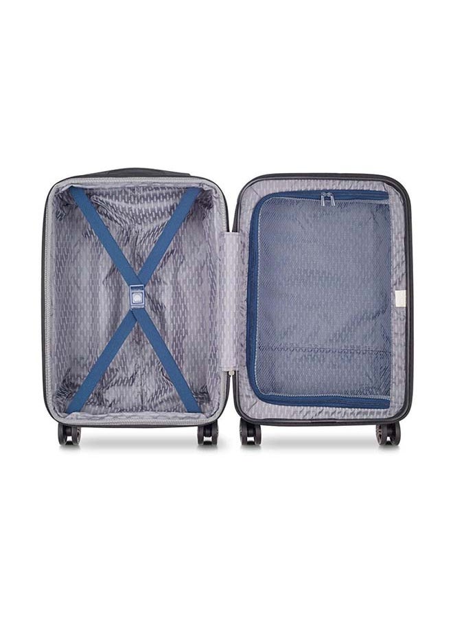 DELSEY Air Armour 4 Double Wheels Cabin Expadable Hard Trolley Case Size 55 CM / 22 Inch Blue  - Image 4