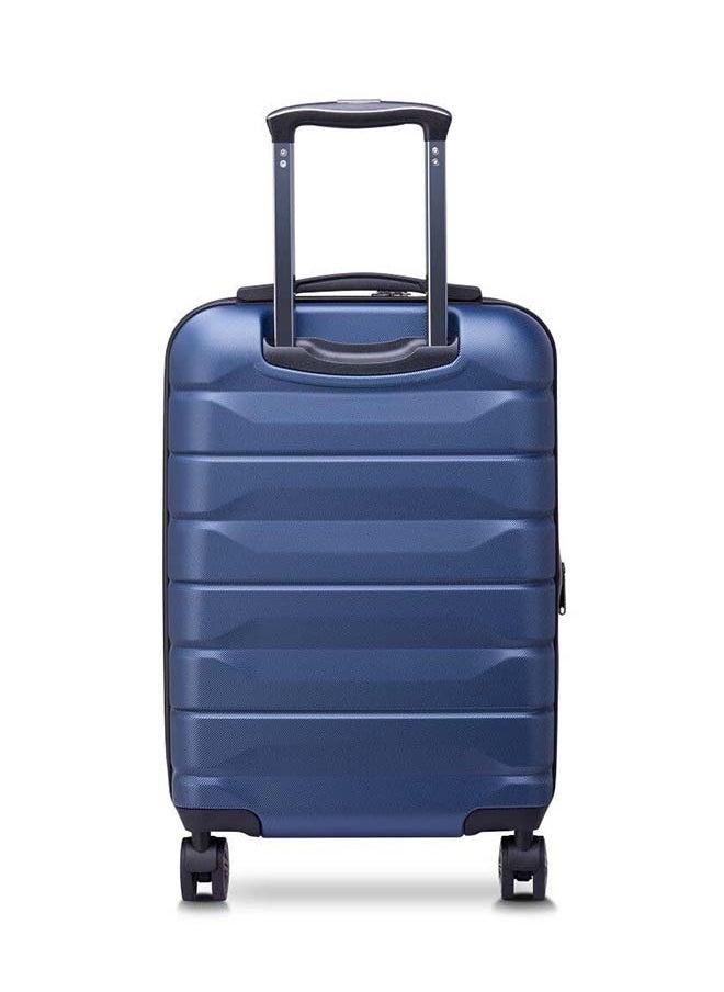 DELSEY Air Armour 4 Double Wheels Cabin Expadable Hard Trolley Case Size 55 CM / 22 Inch Blue  - Image 3