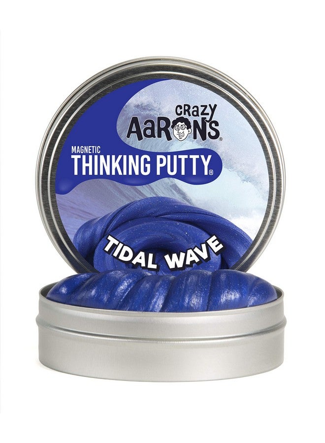 Crazy Aaron's Super Magnetic Tidal Wave Thinking Putty® 4" Tin Thinking Putty - Non-Toxic Sensory Play Putty - Never Dries Out - Creative Toy Fun For Ages 3+ - Image 1