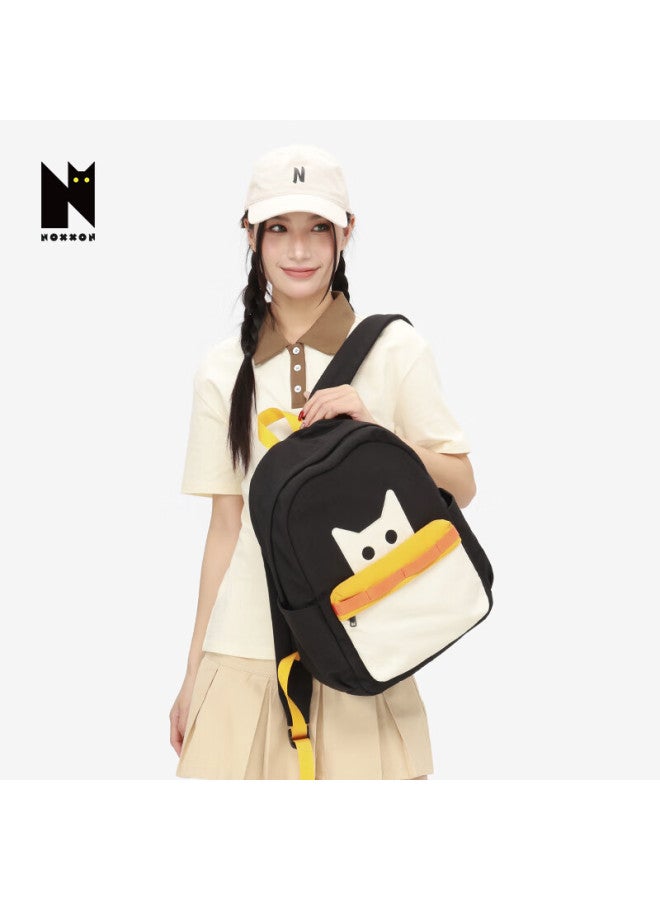 Noxxon Women's Backpack, Latest Model For Middle School, High School And College Students, Obsidian Black, Large Capacity - Image 1