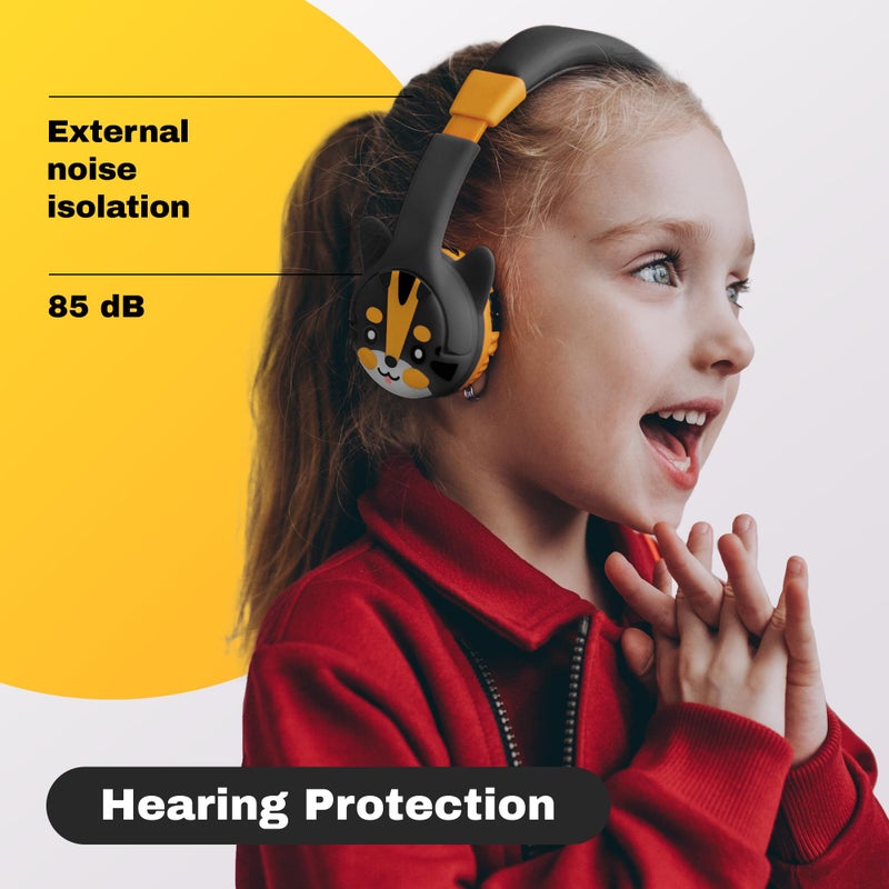 Kidrox Wired Toddler Headphones for 1-7 Years Old — 85dB Volume Limited Baby Headphones for Plane and Car Travel — Children Headset for Airplane, iPad and Tablet, Kids Headphone with Cord for Children - Image 3