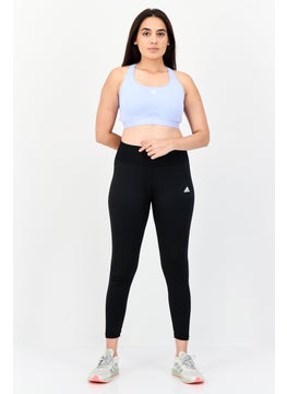 Adidas Women Brand Logo Padded Sports Bra, Light Blue  - Image 4