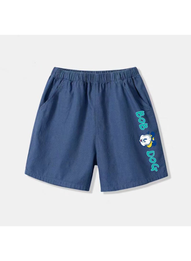 Children's Denim Shorts Boys Girls Summer Solid Color Versatile Fashion Pants Imitation Jeans Fashion New Style